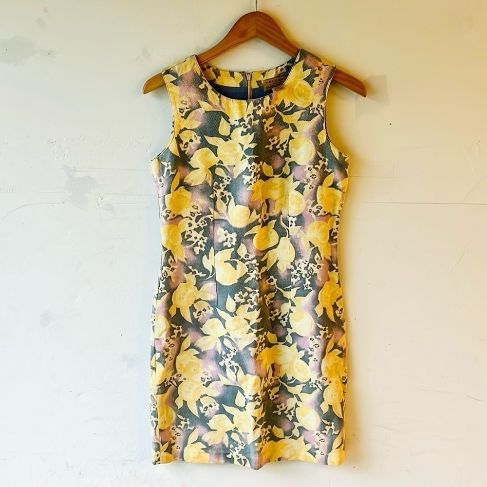 90’s Telluride Floral Sheath Dress